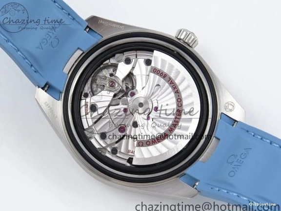 0218 GoAnywhere Aqua Terra 41mm VSF 1:1 Best Edition Summer Blue Dial on Blue Rubber Strap A8900 Super Clone 7719